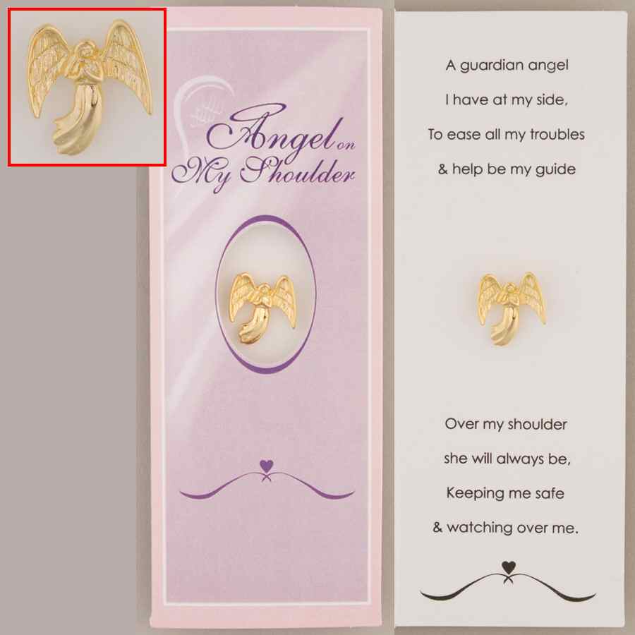 Roman Jewelry Angel On My Shoulder(Silver) - No Box by Roman-1