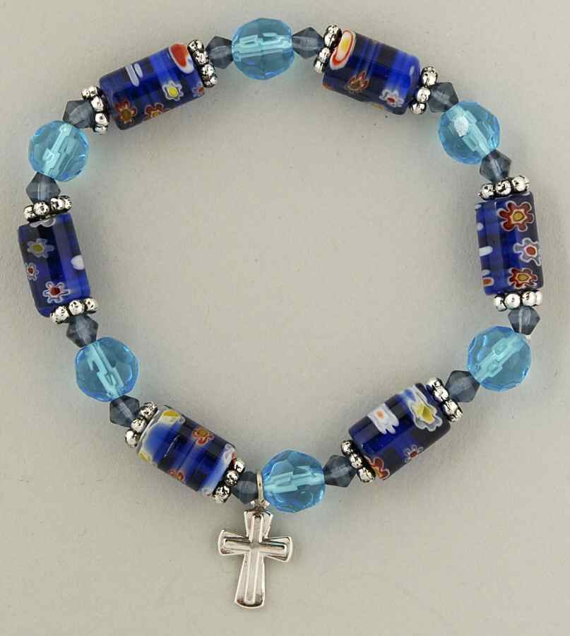 Roman Jewelry Cross-Venetian Bracelet - No Box by Roman-1