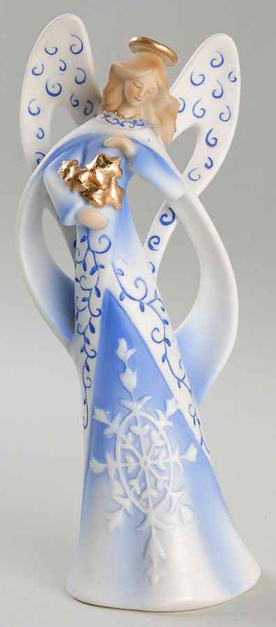 Winter Whisper Angel With Stars Figurine - No Box by Roman-1