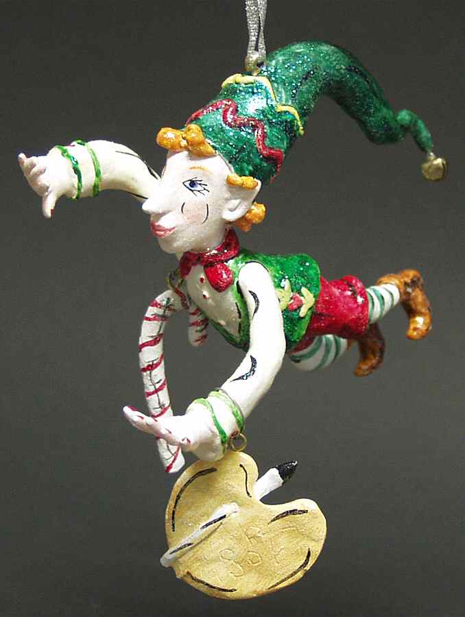Karen's Fun House Elf With Candycane - No Box by Roman-1