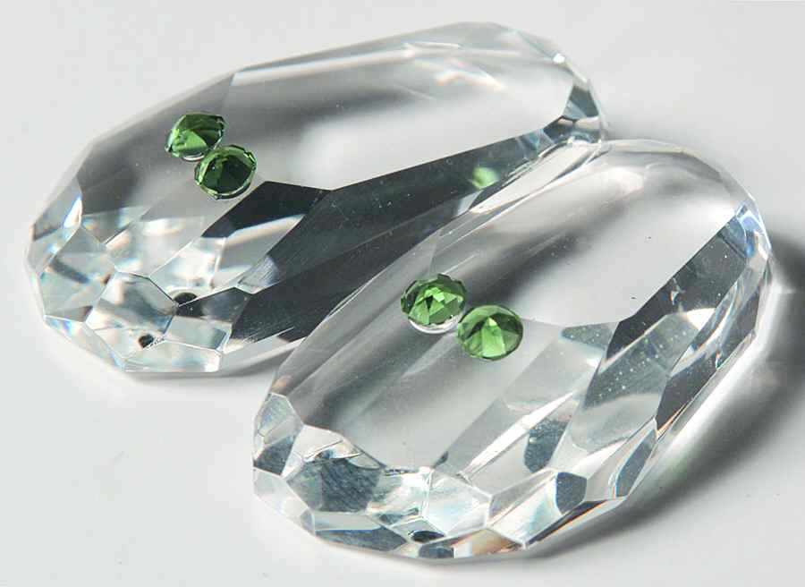 Crystalle-Birthstone Baby Shoes December - No Box by Roman-1