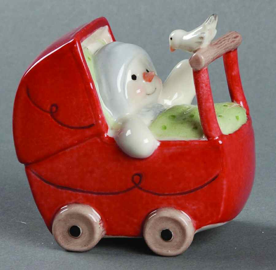 Winter Series Baby Arthur-With Birds - Boxed by Royal Copenhagen-1