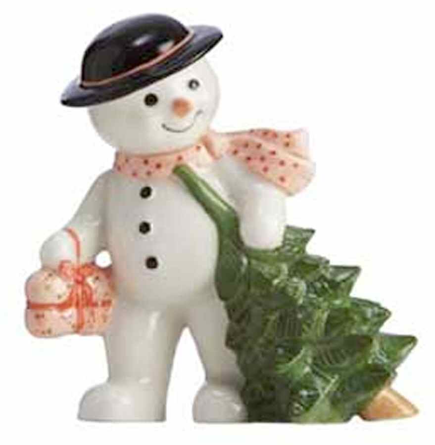 Winter Series Father Max With Tree - No Box by Royal Copenhagen-1
