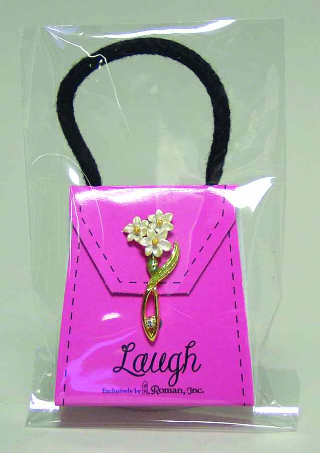 Pocketbook Posies Lapel Pin Narcissus - No Box by Roman-1