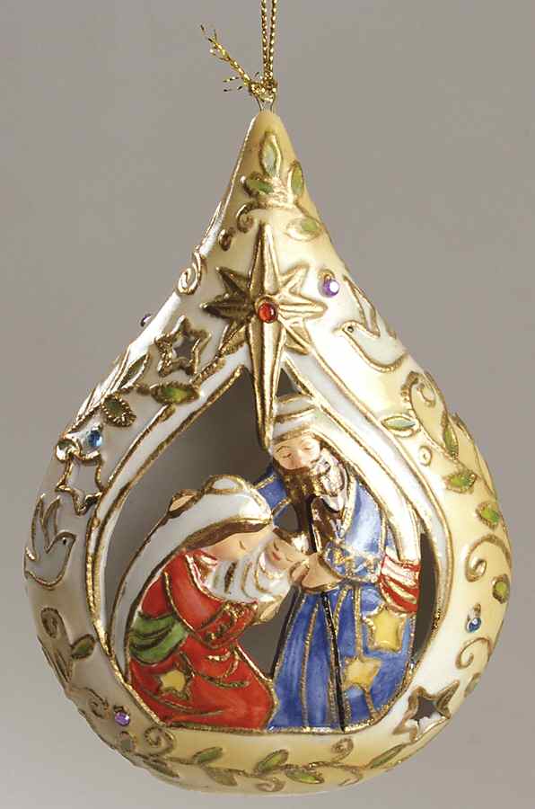 Cloisonne Collection Holy Family Ornament - No Box by Roman-1