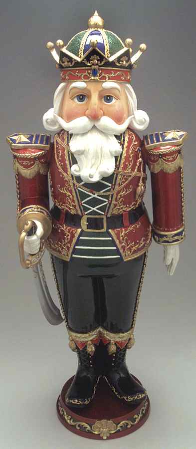 Cloisonne Collection Nutcracker-36" - No Box by Roman-1