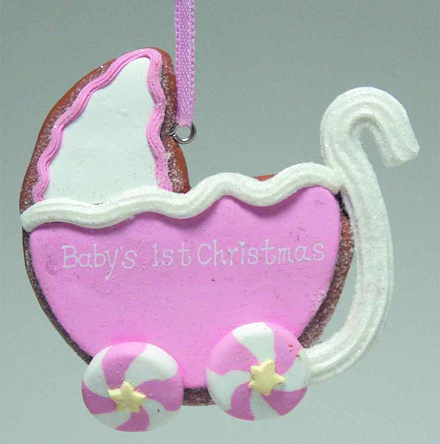 Baker's Dozen Baby Carriage Pink - No Box by Roman-1