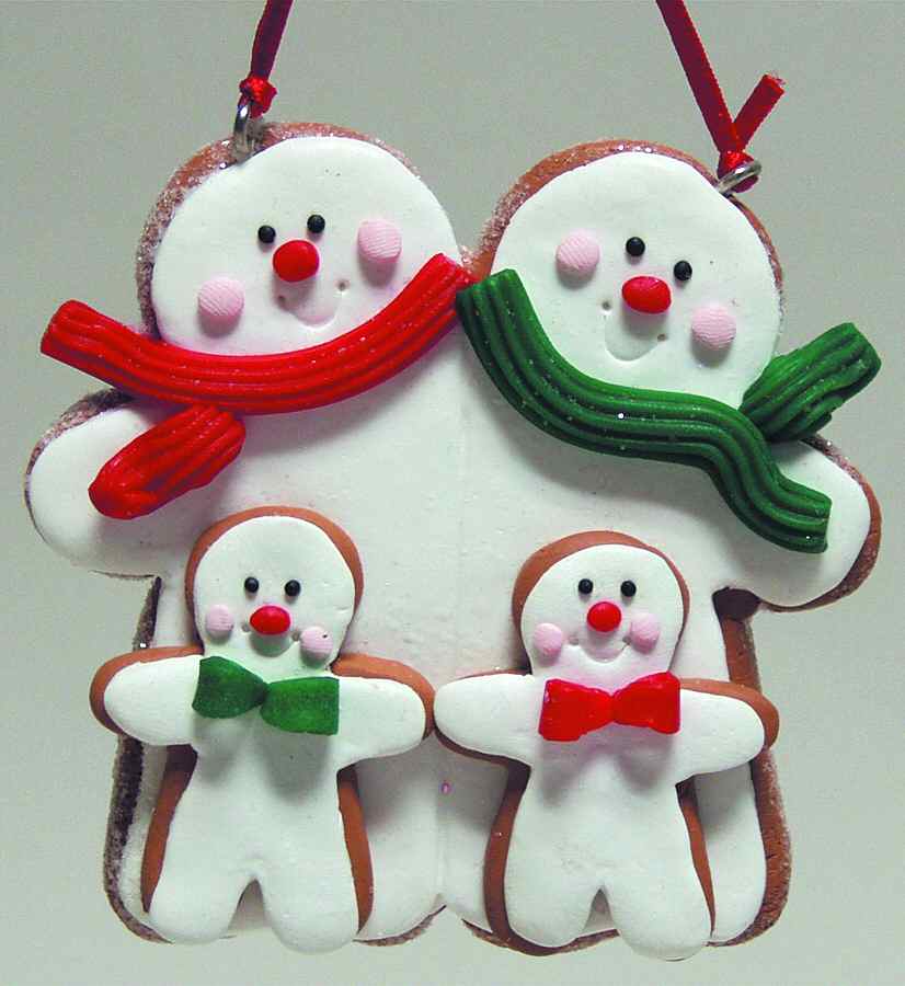 Baker's Dozen Couple W/ Two Children - No Box by Roman-1