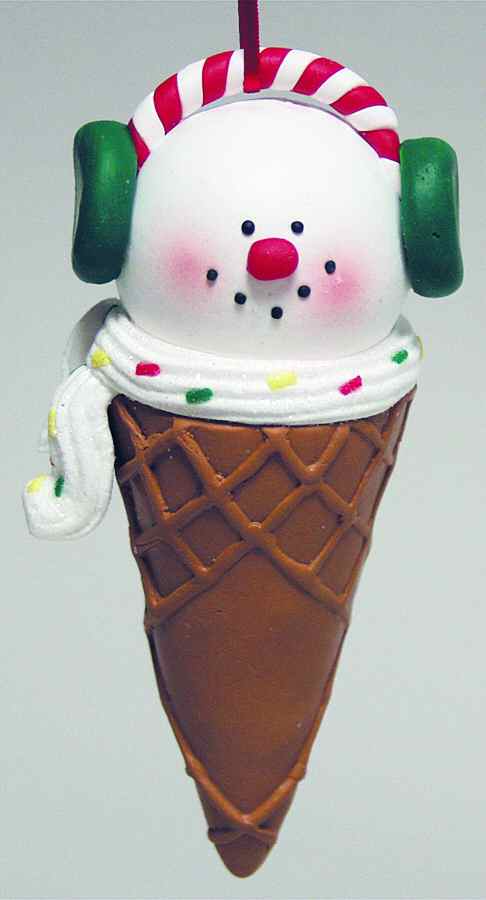 Baker's Dozen Snowman Cone-Boy - No Box by Roman-1