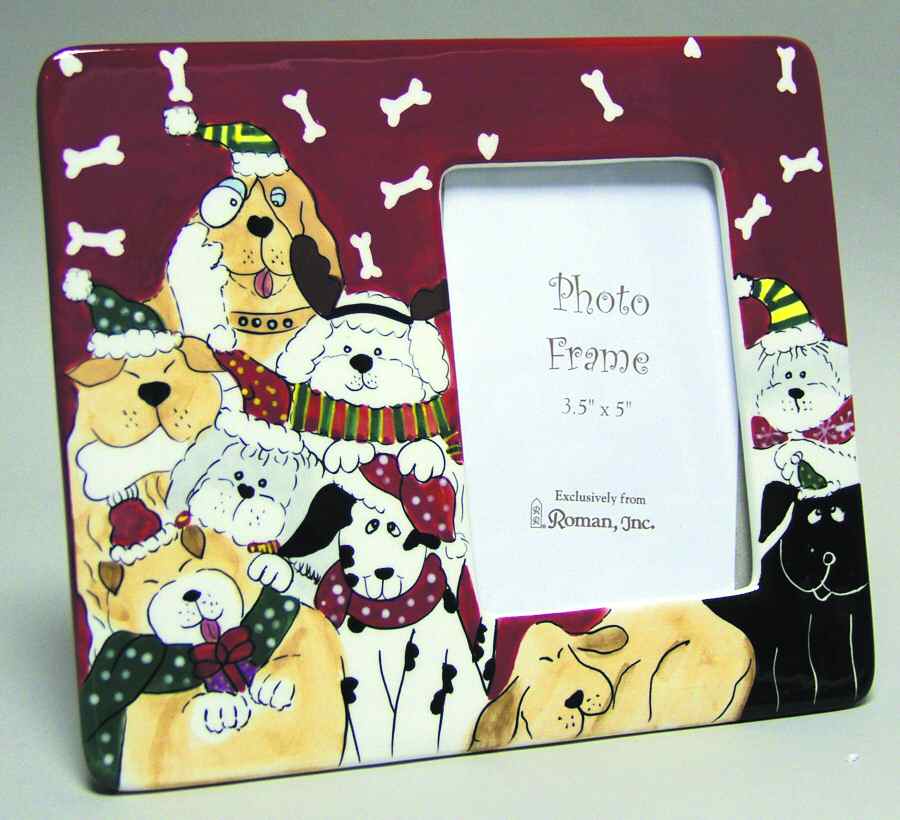 Pampered Pets Dog Christmas Frame 3.5 X 5 - No Box by Roman-1