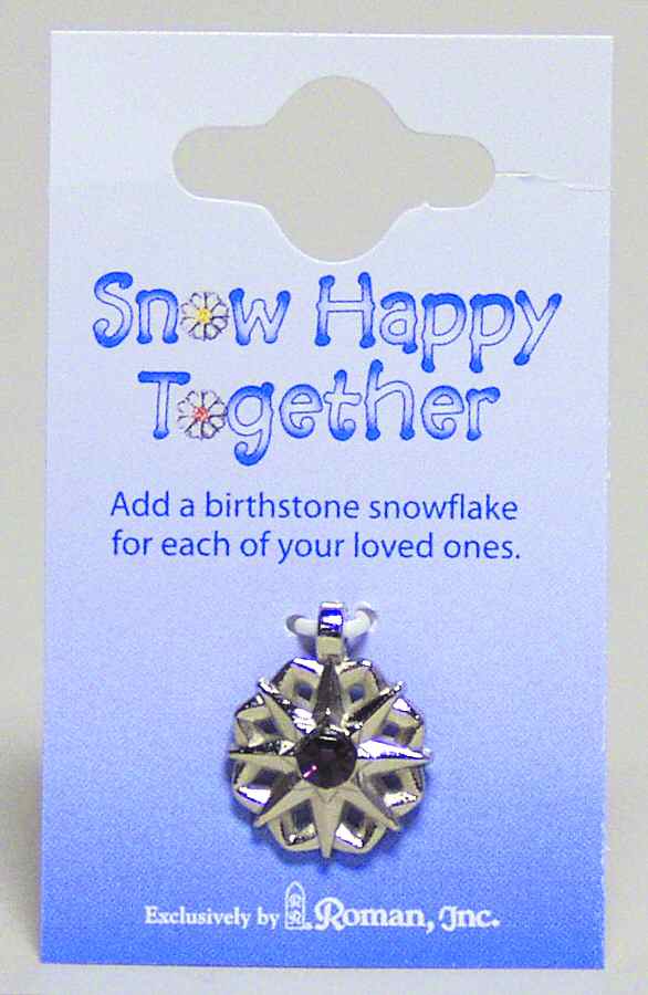 Snow Happy Together February-Charm - No Box by Roman-1