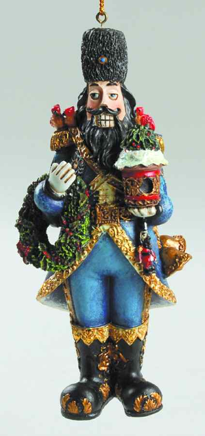 Christmas Wishes Nutcracker With Wreath - No Box by Roman-1