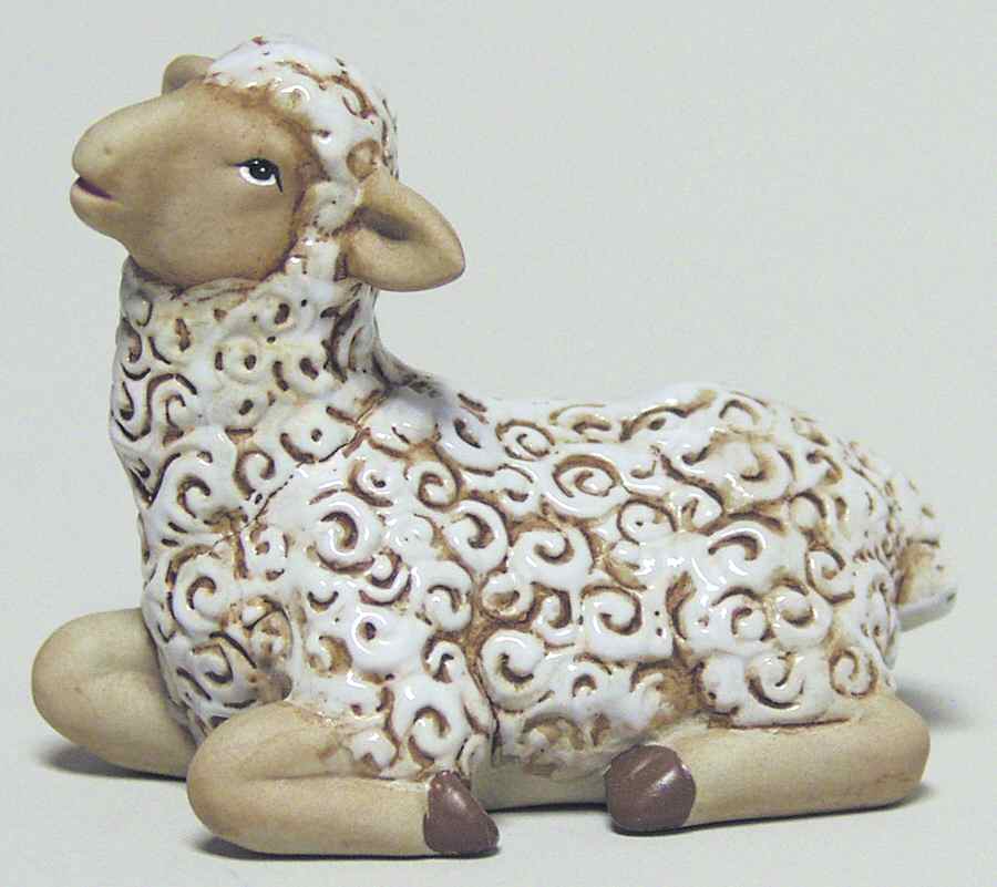 Origins Artisan Nativity Sheep Laying - No Box by Roman-1