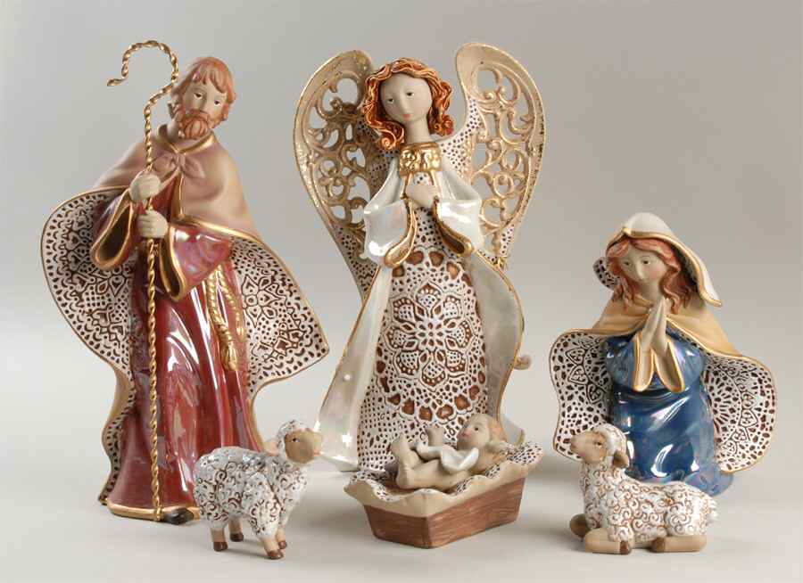 Origins Artisan Nativity 6 Piece Set - Boxed by Roman-1