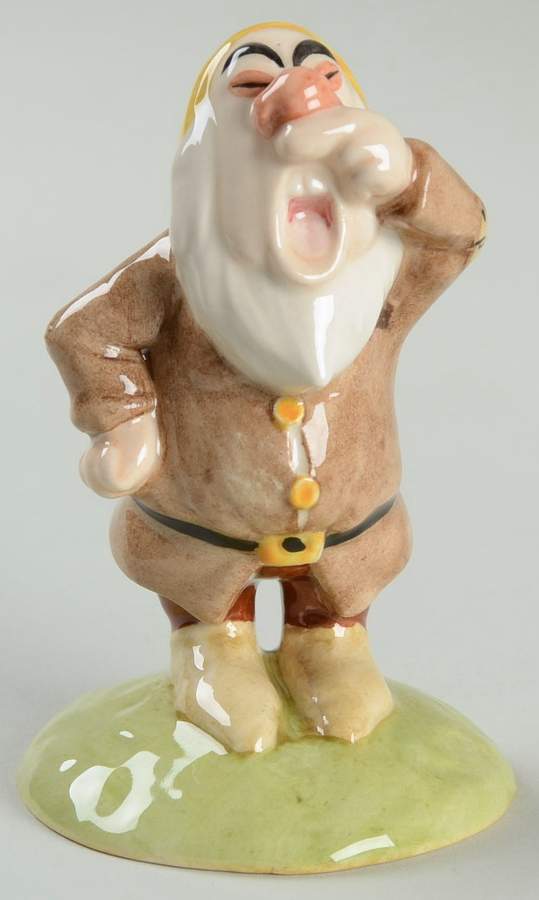 Snow White & the Seven Dwarfs Sneezy - Boxed by Royal Doulton-1