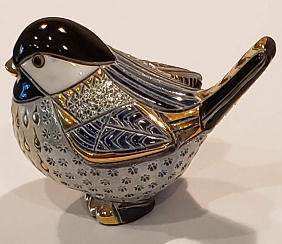 Rinconada Figurines Chickadee Bird - Boxed by Artesania Rinconada-1