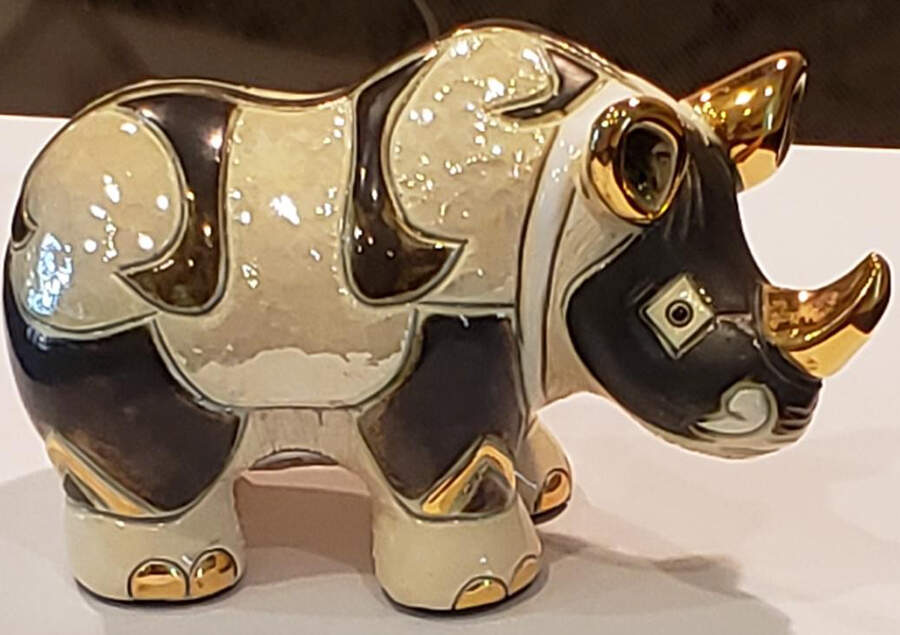 Rinconada Figurines Rhino - Boxed by Artesania Rinconada-1