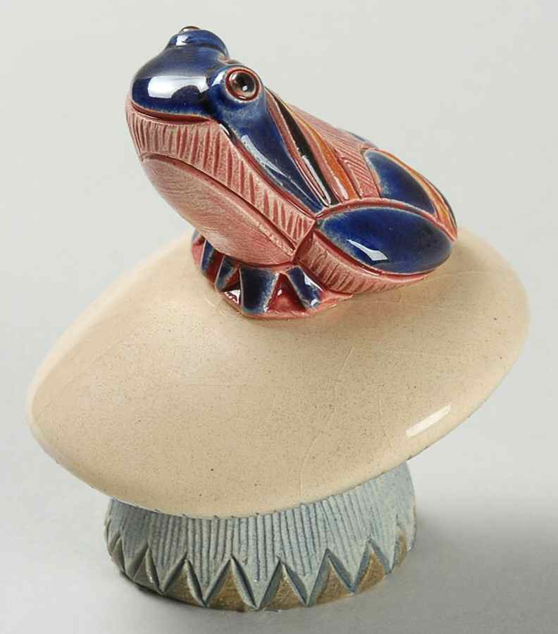 Rinconada Figurines Frog On Mushroom - No Box by Artesania Rinconada-1