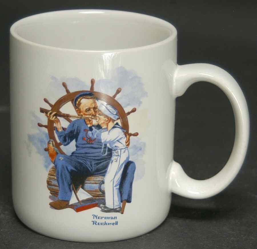 Rockwell Museum Mug-Series 2 Ship Ahoy - No Box by Rockwell Museum-1