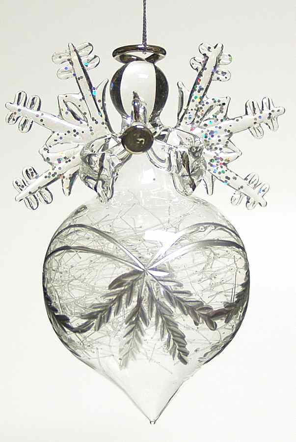 Frosty Shimmers Angel With Horn - No Box by Roman-1