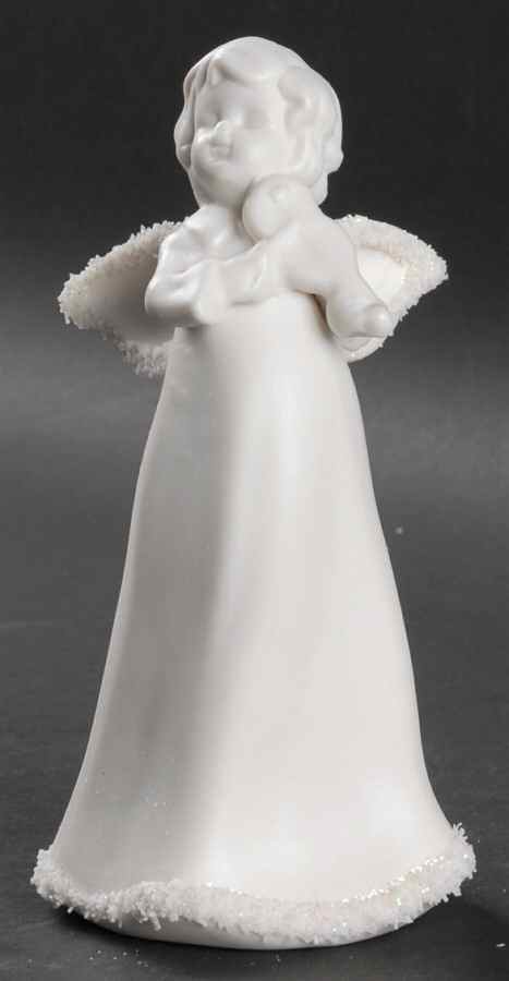 Frosty Shimmers Angel With Violin Figure - No Box by Roman-1