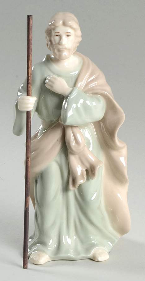 Holiday Nativity Joseph With Staff - No Box by Royal Doulton-1