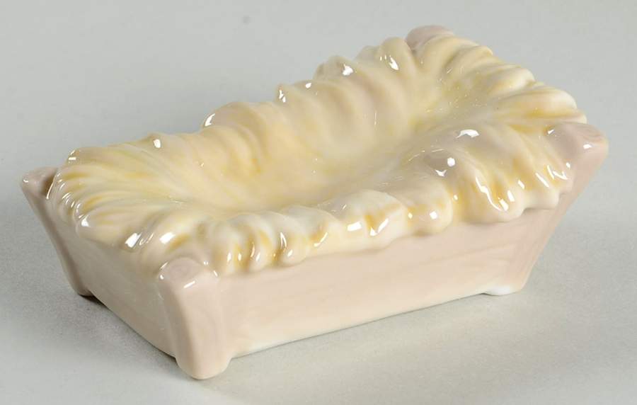Holiday Nativity Manger Only - No Box by Royal Doulton-1