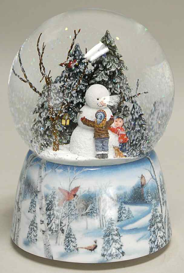 Glitterdomes Snowman-Winter Wonderland - No Box by Roman-1