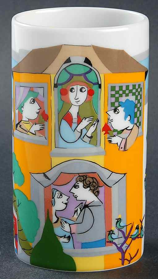 Wiinblad Giftware Vase - No Box by Rosenthal - Continental-1