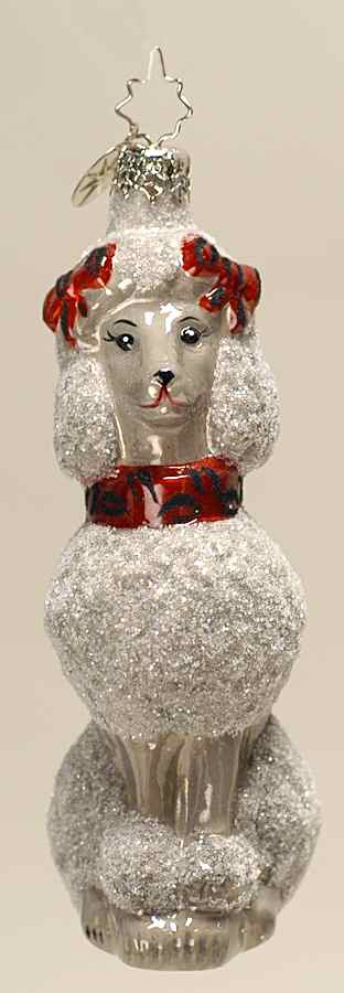 Dogs Posh Poochy-Gray - No Box by Christopher Radko-1