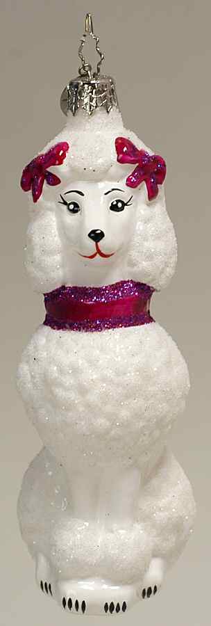 Dogs Posh Poochy-White - No Box by Christopher Radko-1