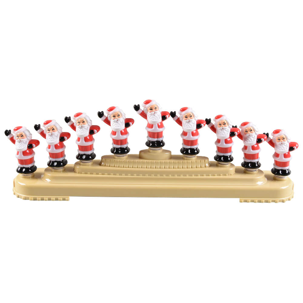 Shiny Brite Ornaments Santa Bubble Light Candolier-Holiday Spl - Boxed by Christopher Radko-1