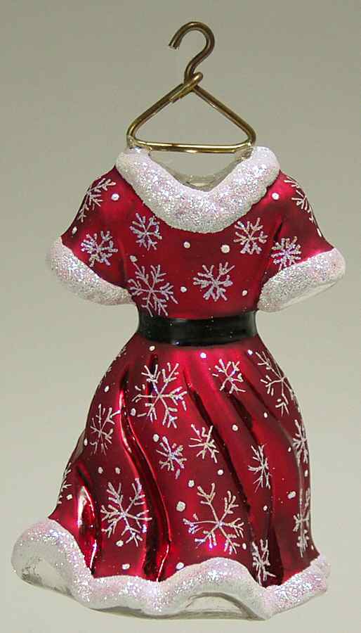 2006 Christopher Radko Ornaments All Dressed Up-Snowflakes - No Box by Christopher Radko-1