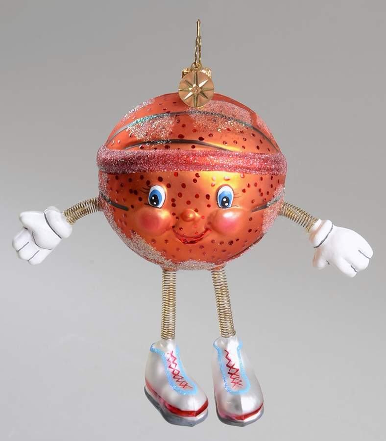 2006 Christopher Radko Ornaments Jiggle Sports-Basketball - No Box by Christopher Radko-1