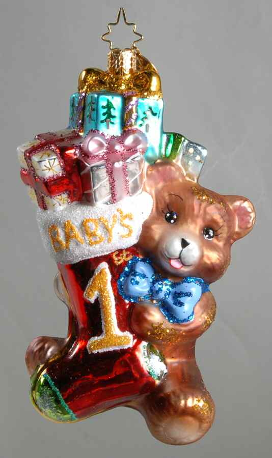 2006 Christopher Radko Ornaments Fuzzy First - No Box by Christopher Radko-1