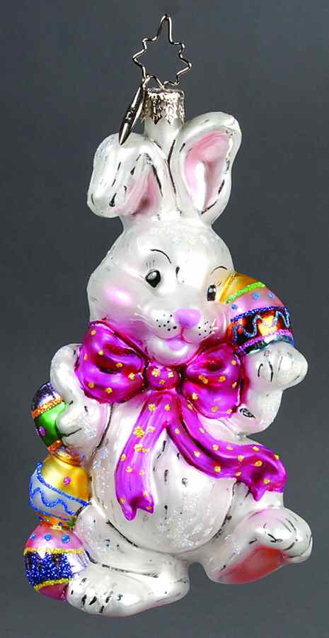 2006 Christopher Radko Ornaments Fluffbunny Egg-Toss - No Box 60 by Christopher Radko-1