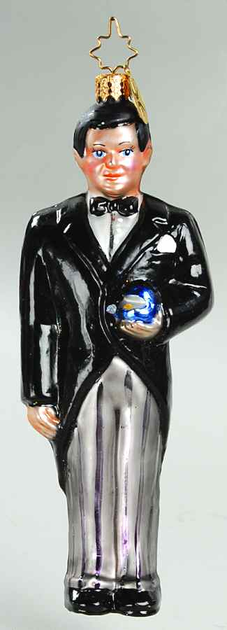 2006 Christopher Radko Ornaments He's The One-Black Hair - No Box by Christopher Radko-1