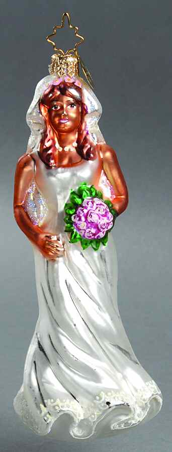 2006 Christopher Radko Ornaments She's The One-Brown Hair - No Box by Christopher Radko-1