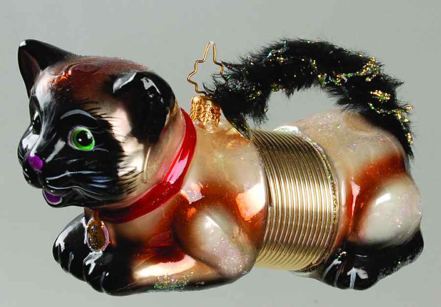 2006 Christopher Radko Ornaments Siamese Springer - No Box by Christopher Radko-1