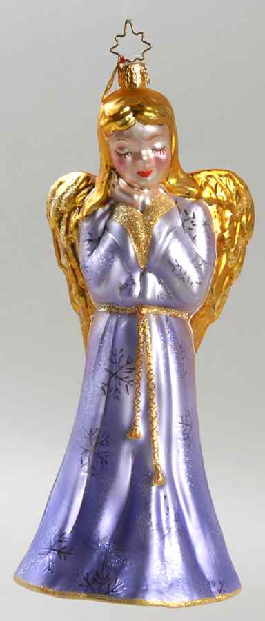 2006 Christopher Radko Ornaments Prayers & Protection-Lavender - No Box by Christopher Radko-1