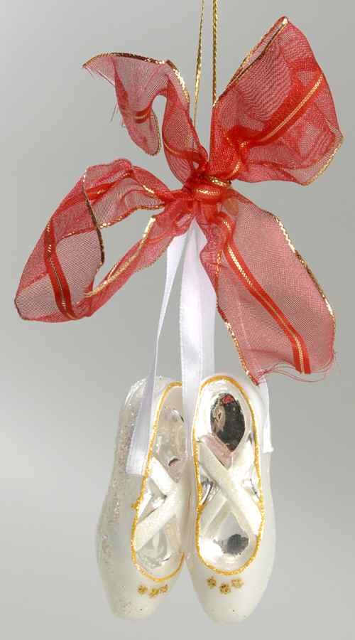 2006 Christopher Radko Ornaments Ballet Bliss-White - No Box by Christopher Radko-1