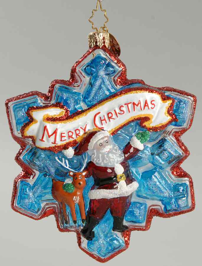 2006 Christopher Radko Ornaments A Blizzard Of Cheer-2006 Caucasian - No Box by Christopher Radko-1