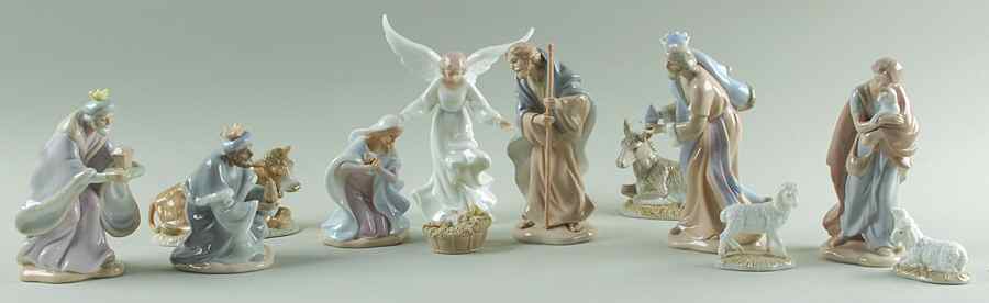 Valencia Nativity 12 Pc Valencia Nativity - With Box by Roman-1