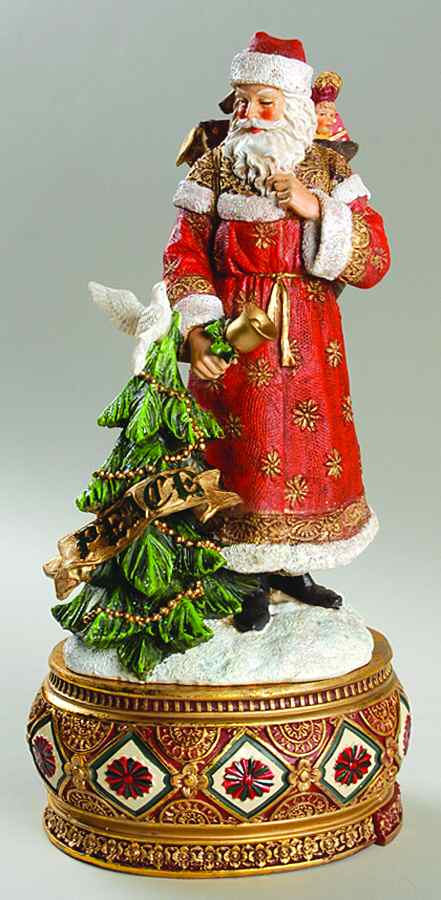 Santa's Wishes Peace On Earth - Boxed by Roman-1
