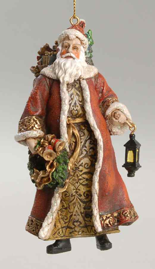Santa's Wishes Goodwill Ornament - Boxed by Roman-1