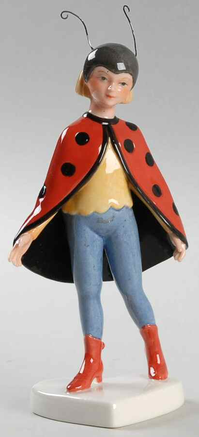 Dressed Up Children Ladybird - No Box by Royal Copenhagen-1