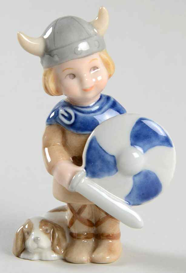 Mini Children Knud-Little Viking - No Box by Royal Copenhagen-1