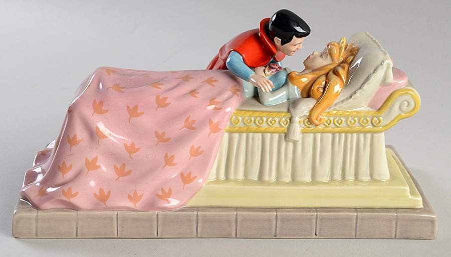 Sleeping Beauty Love's First Kiss - Boxed by Royal Doulton-1