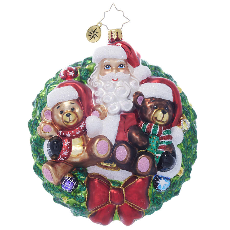 Celebrate Adoption-Dave Thomas Foundation 2024-Wreath Of Forever Love - No Box by Christopher Radko-1