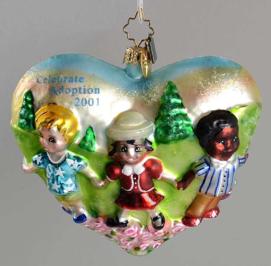 Celebrate Adoption-Dave Thomas Foundation Celebrate Adoption - No Box by Christopher Radko-1